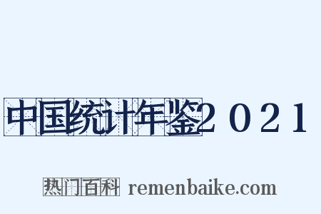 中国统计年鉴2021是什么意思的图片